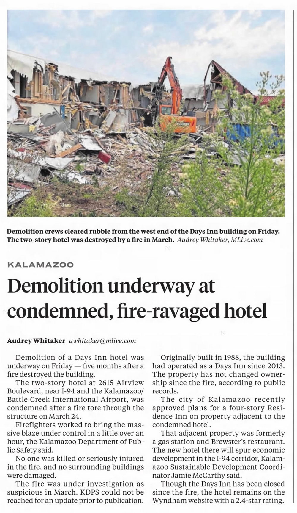 Days Inn & Suites by Wyndham - Sep 05 2024 Article (newer photo)